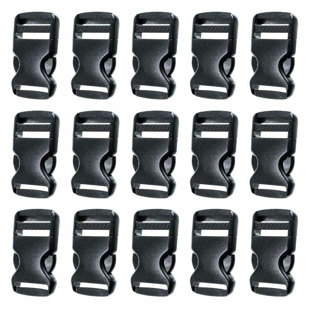 Paracord Planet Flat Side Release Buckles - Buckles for Crafting and Replacement