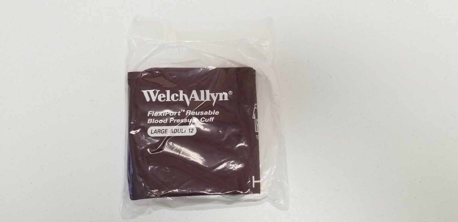 Welch Allyn Blood Pressure Cuff Reusable 1-tube Large Adult #reuse-12-1hp New