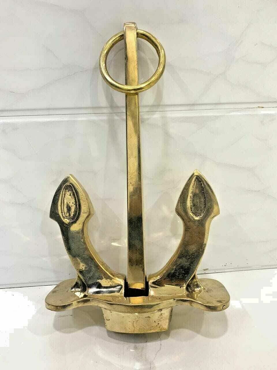 Antique Ship Marine Brass Gun Metal New Anchor Vintage Model Nautical 12kg 1 Pcs