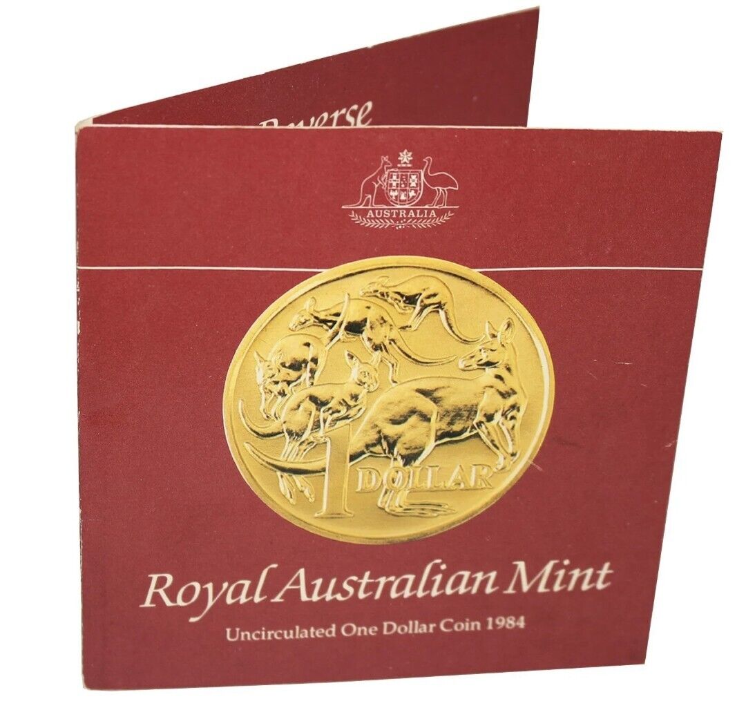 1984 Royal Australian Mint $1 One Dollar Uncirculated Coin