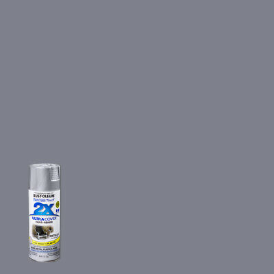 Rust-oleum  Painters Touch 2x Ultra Cover  Metallic  Aluminium  Spray Paint  12