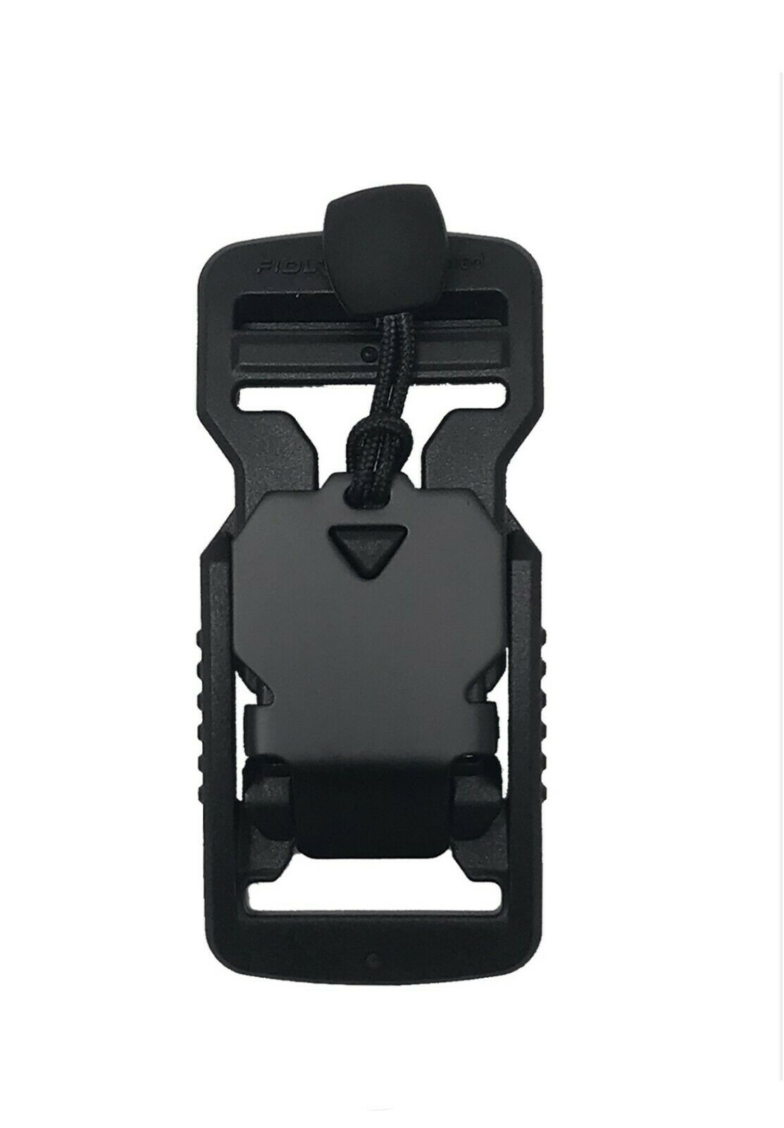 Fidlock V-buckle 1"/25mm Pull Magnetic Tactical Connector -black Matte W/fabrics