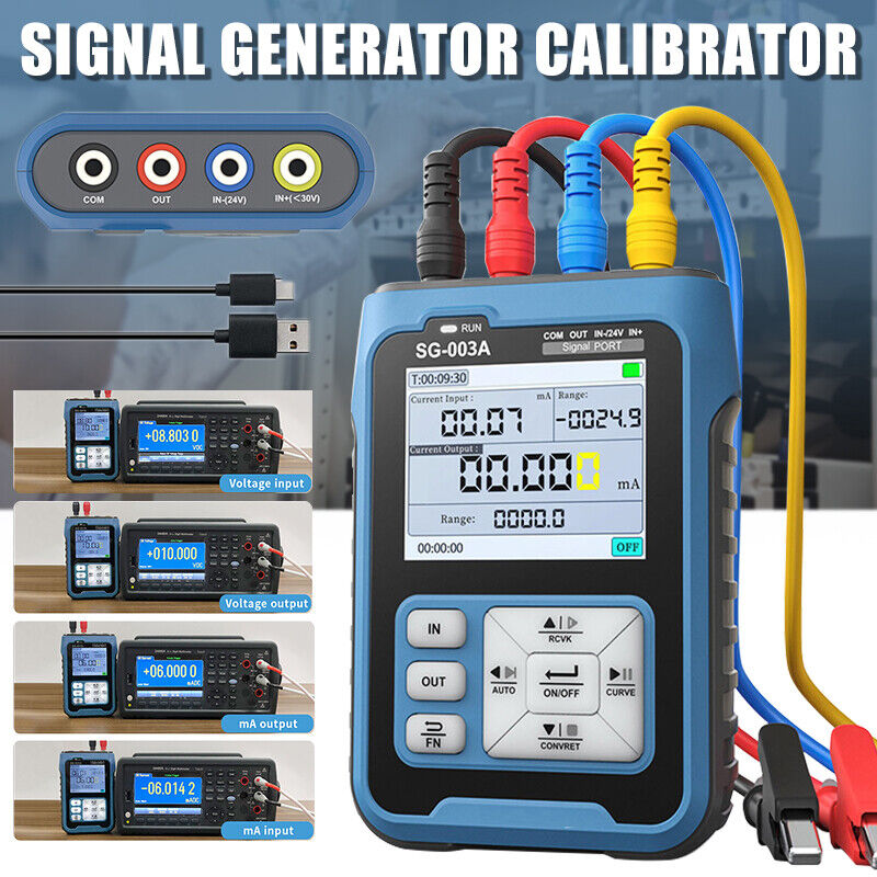 SG-003A Signal Generator Adjustable Current Voltage Simulator 4-20mA 0-12V Tool