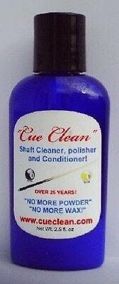 "cue Clean" - The Original Pool Cue Shaft Cleaner! Free Shipping In Usa!