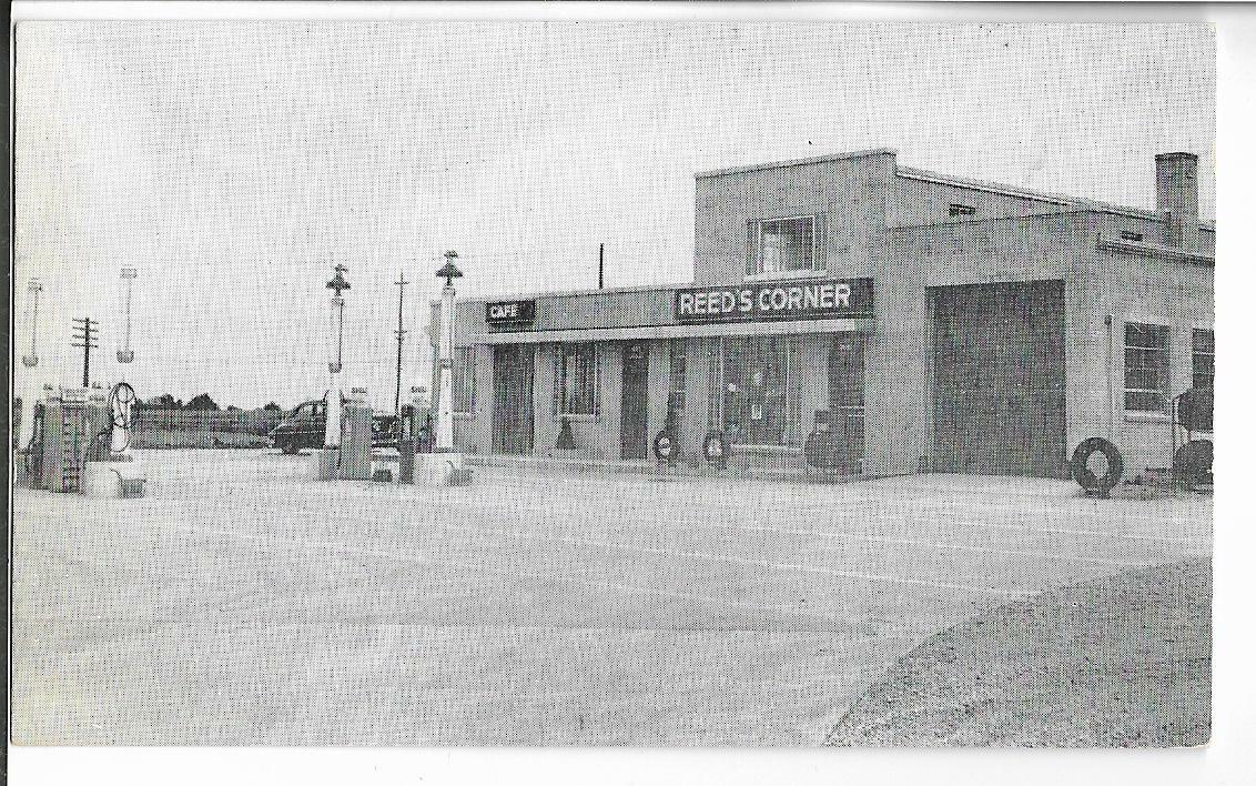 B&w Reed's Corner Shell Gas Station & Cafe~moberly,mo