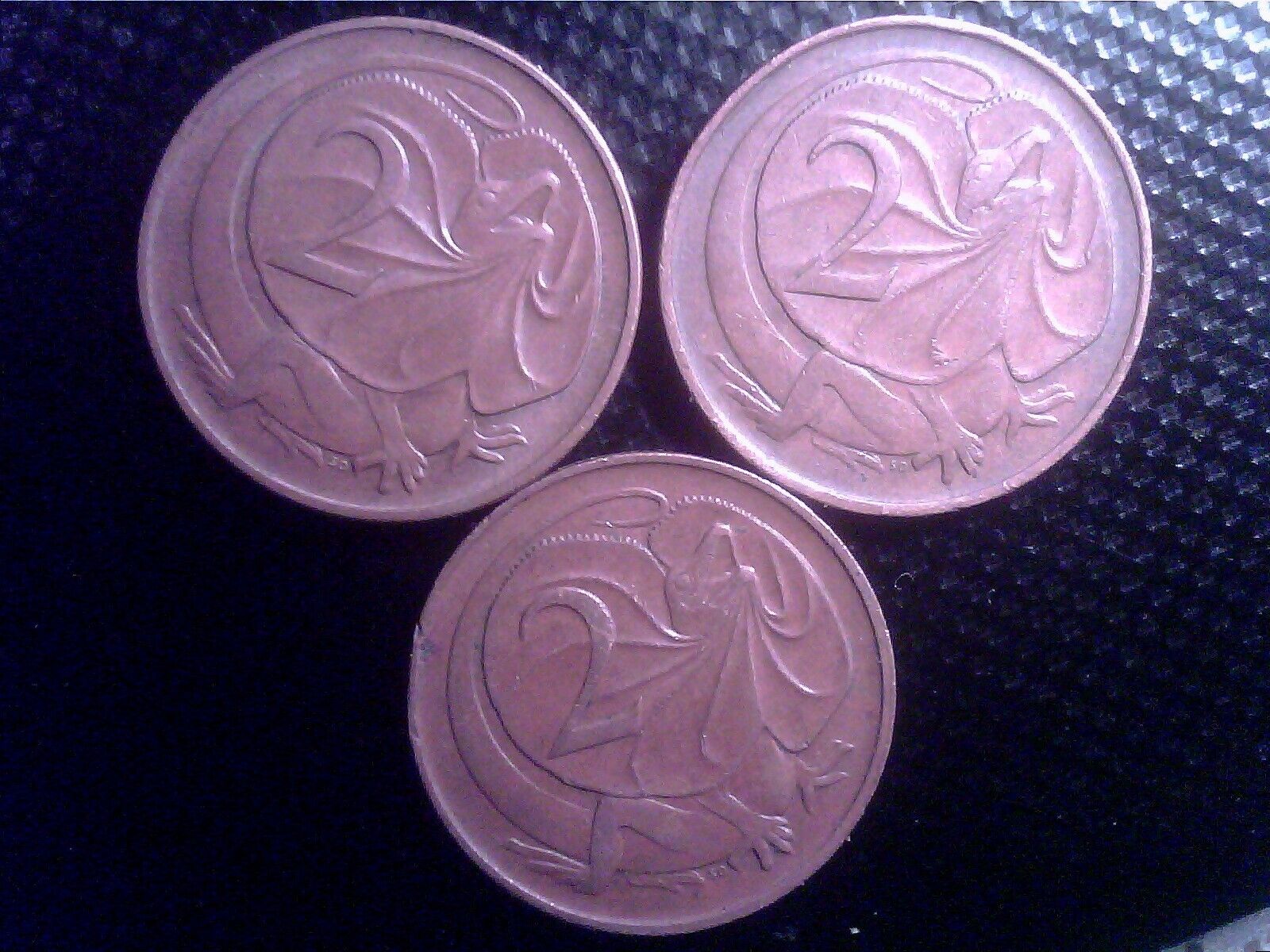 Australia   2  Cents    1966   Three   Coins    Dec28