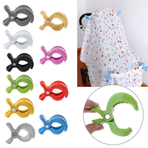 Baby Car Seat Accessories Toy Lamp Pram Stroller Peg To Hook Cover Blanket Clip