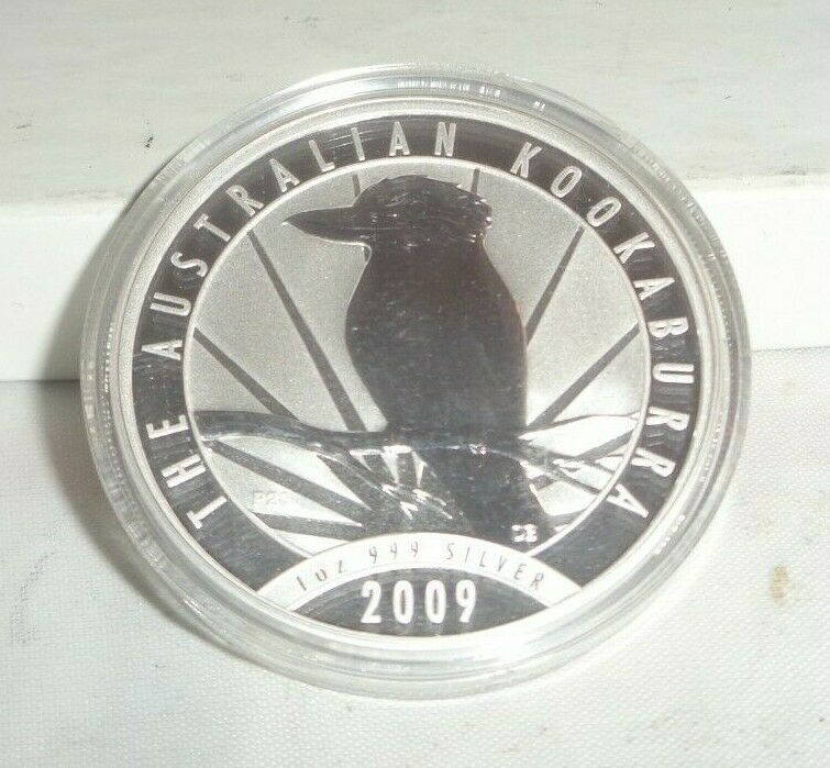 2009 Australia $1 Kookaburra 1 Oz .999 Silver Coin Perth Mint Uncirculated