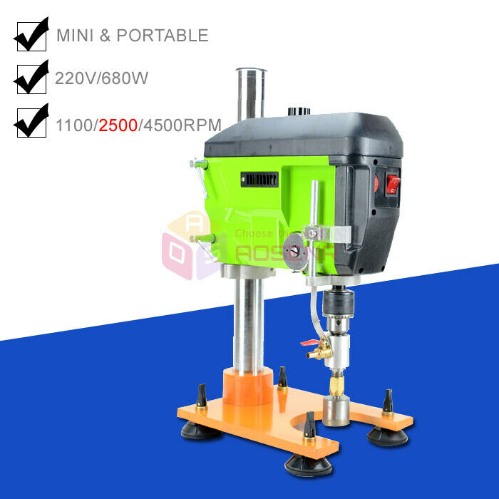 New Portable Glass Drilling Punching Machine For Glass Marble Ceramic Reamer