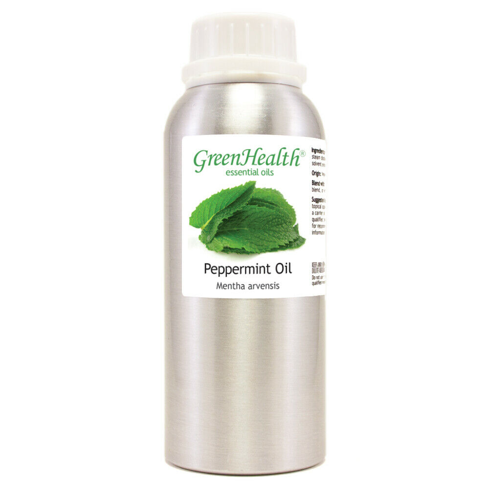 8 fl oz Peppermint Essential Oil Pure Natural in Aluminum Bottle