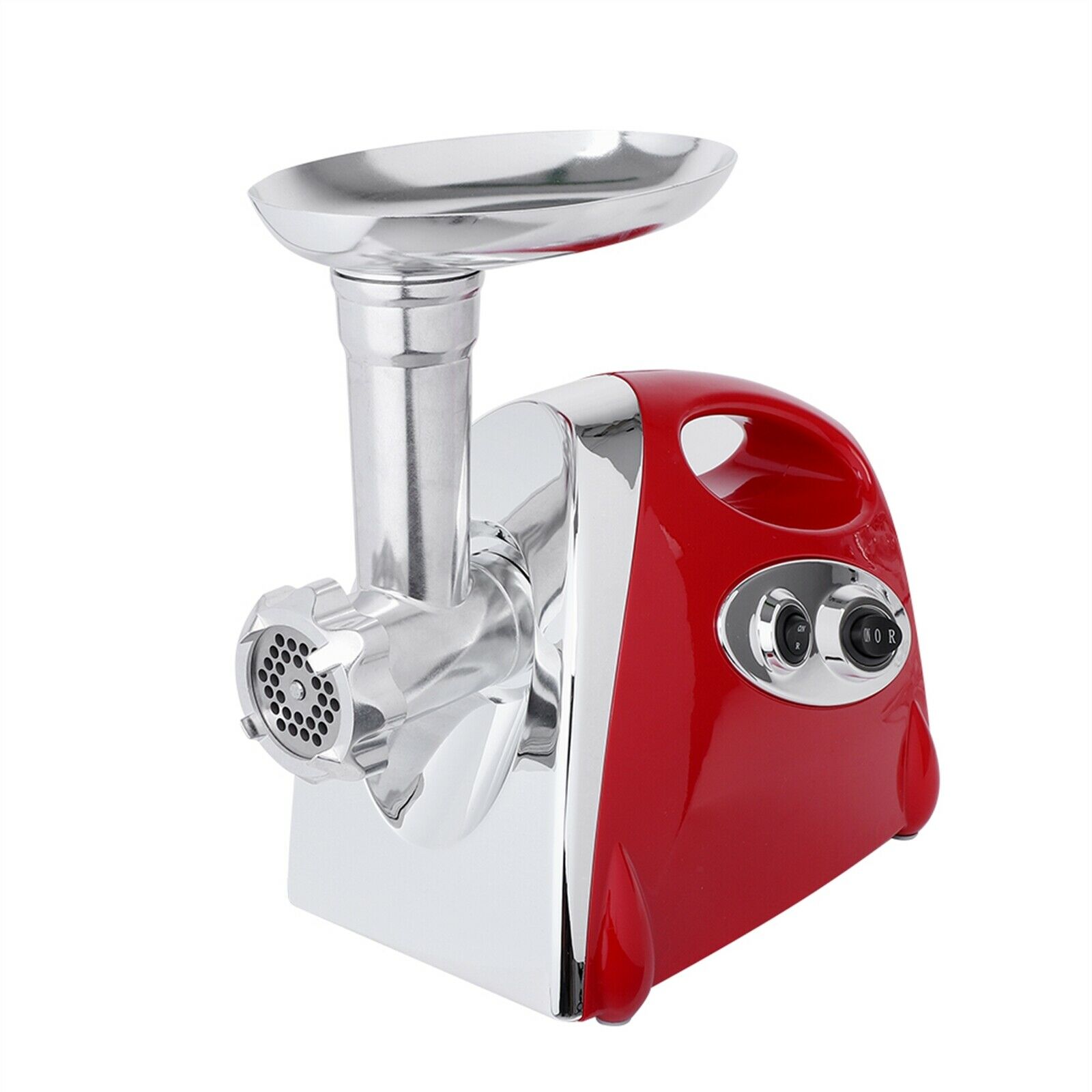 Red Electric Meat Grinder Mincer Sausage Maker Stuffer Meat Chopper with Handle
