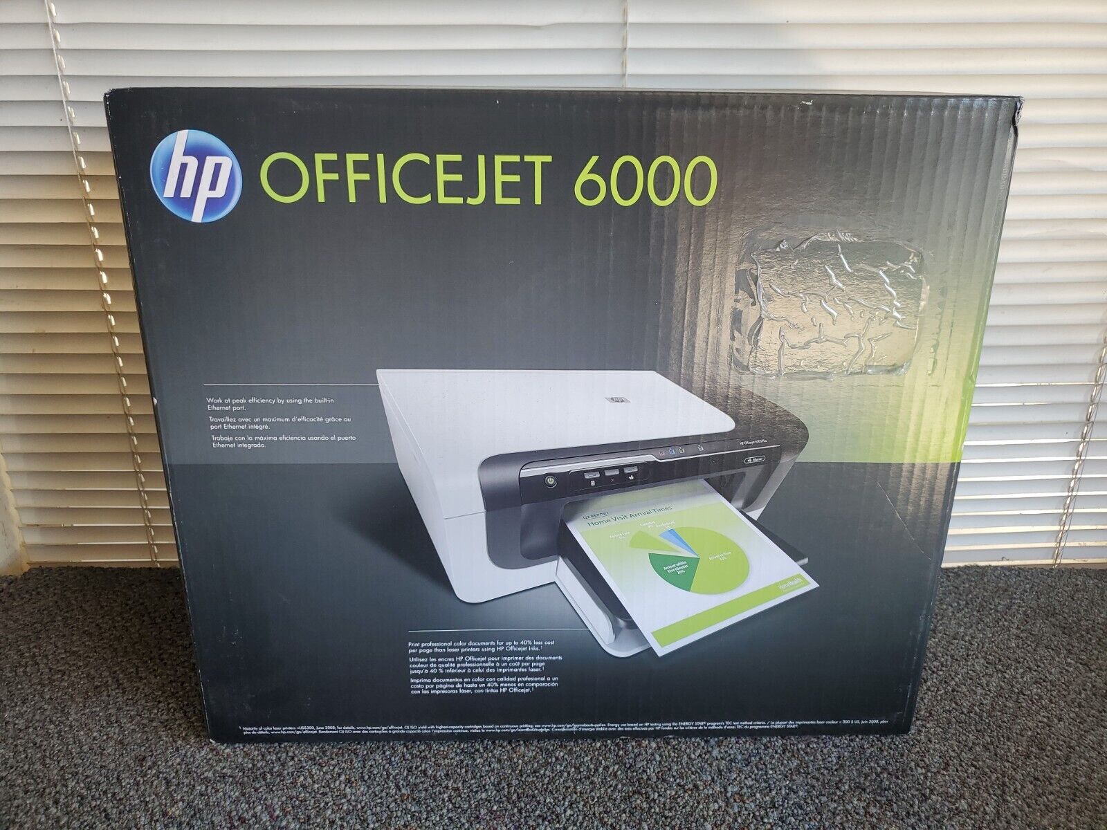 Hp Officejet 6000 Wireless Inkjet Printer New Sealed (c9295a)