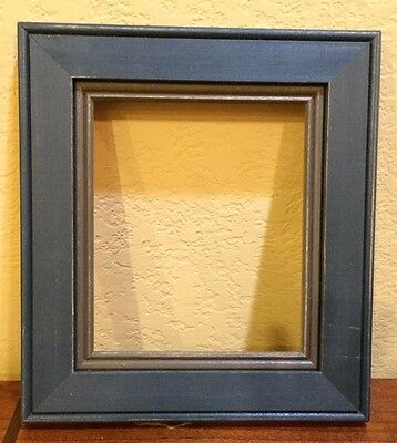 East Side Mouldings Blue and Gray Wooden Frame for 
