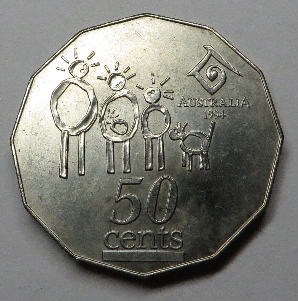 Australia 50 Cents 1994 Copper-Nickel KM#257 UNC
