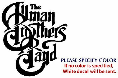 Allman Brothers Metal Music Rock Band JDM Vinyl Sticker Decal Car Window Wall 6