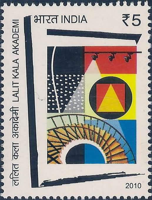India 2010 Lalit Kala Akademi Art Craft stamp 1v MNH