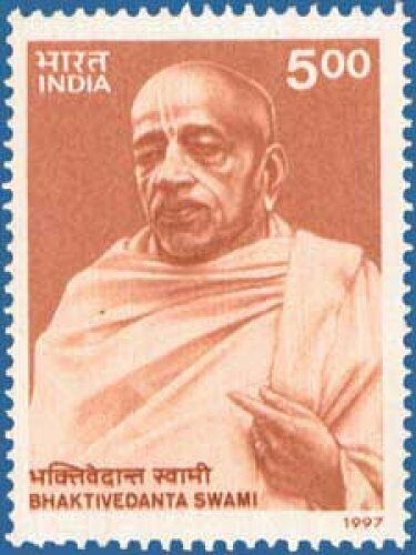 India 1997 Swami A C Bhaktivedanta Hinduism Religion Stamp 1v Mnh